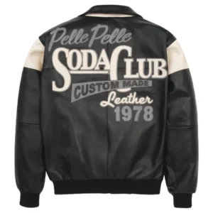 Pelle Pelle Black Soda Club 1978 Jacket