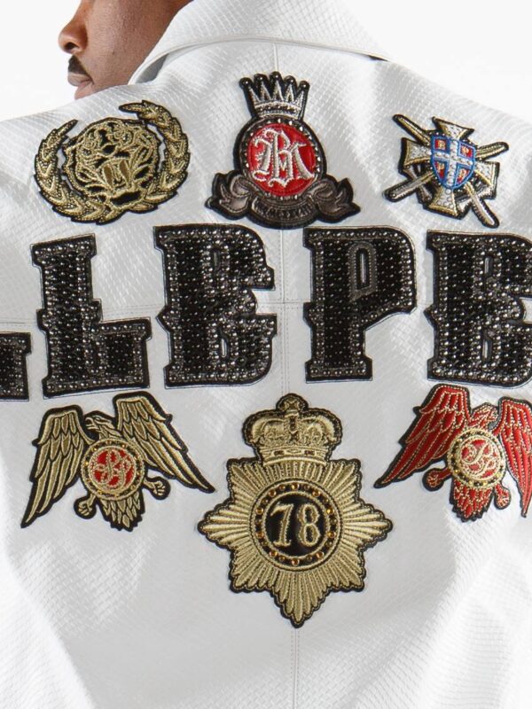 Pelle Pelle Decorated Leather Jacket | Pelle Pelle Store - Image 3