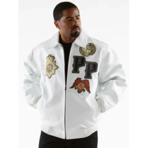PELLE PELLE MB WHITE LEATHER JACKET
