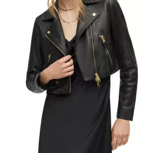 Pelle Pelle Women Cropped Leather Jacket | Pelle Pelle Store