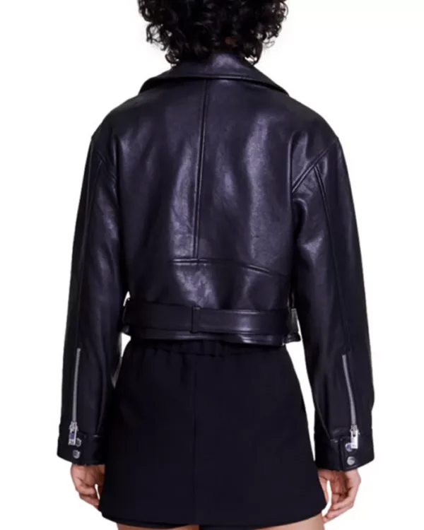 Pelle Pelle Cropped Leather Jacket | Pelle Pelle Store - Image 3