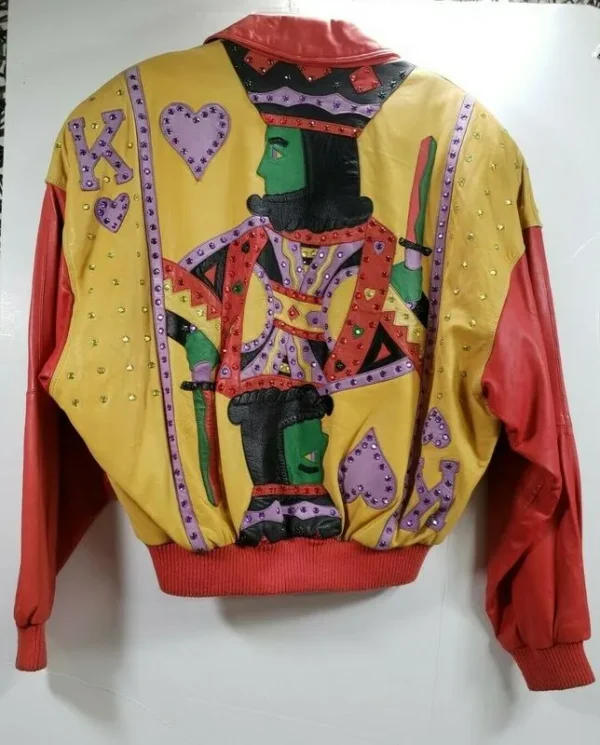 Pelle Pelle Joker Leather Jacket | Rhinstone Jacket