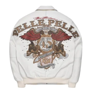 Pelle Pelle 45th Anniversary Studs MB Jacket | White Jacket