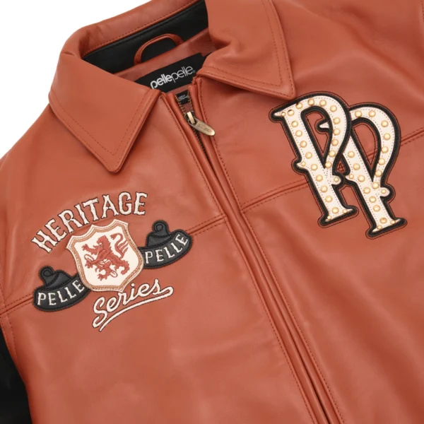 Pelle Pelle Brown Heritage Jacket | Pelle Pelle Store - Image 4