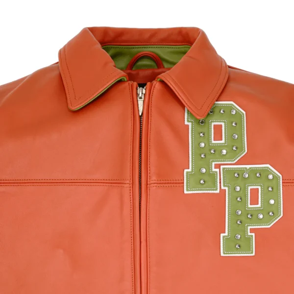 PELLE PELLE ORANGE RENEGADES LEATHER JACKET - Image 3