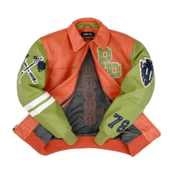 PELLE PELLE ORANGE RENEGADES LEATHER JACKET - Image 2