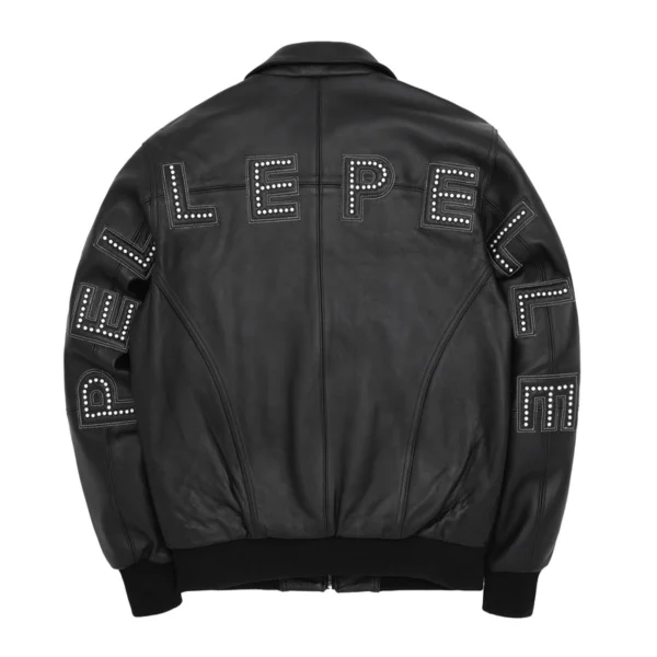 Pelle Pelle Black Stone Leather Jacket | Pelle Pelle Store - Image 2