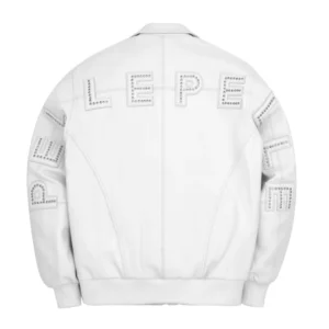 Pelle Pelle Plush White Leather Jacket | Men & Women