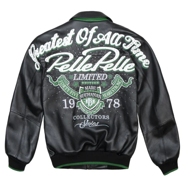 Pelle Pelle Greatest Of All Time Black Jacket | New Arrival - Image 2