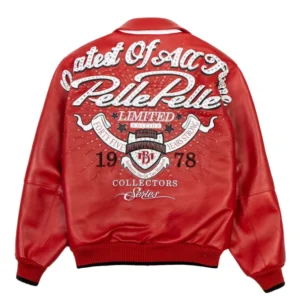 Pelle Pelle Red Greatest Of All Time Jacket | New Arrival