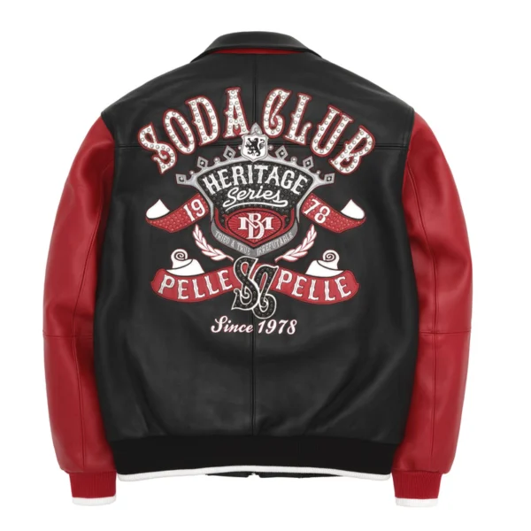 Pelle Pelle Red Soda Club Heritage Jacket |Pelle Pelle Store - Image 2