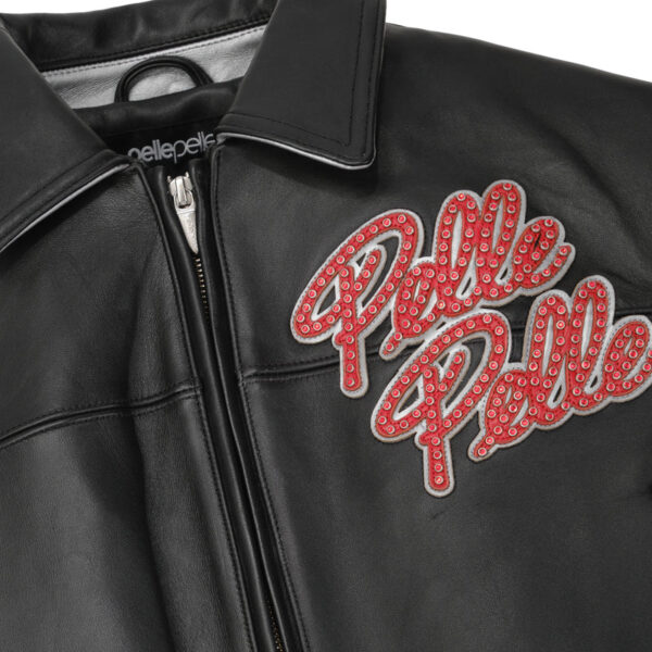 World Soda Club Womens Black Crop Jacket - Image 4