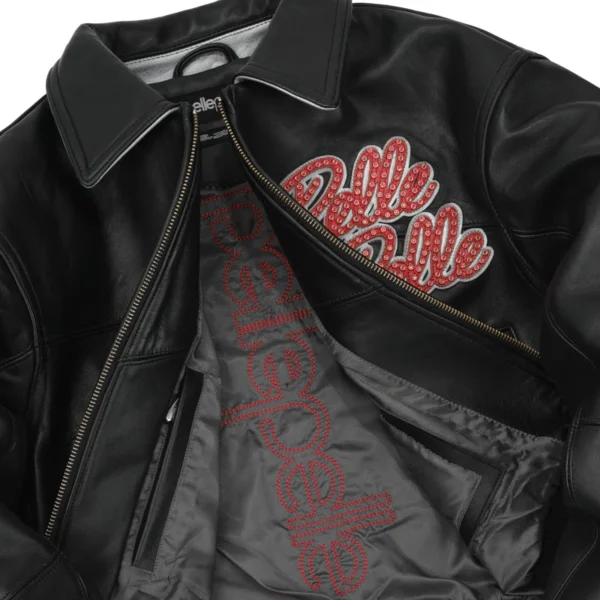 World Soda Club Womens Black Crop Jacket - Image 6
