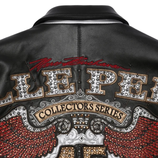 Pelle Pelle Black 45th Collectors Series Jacket - Image 6