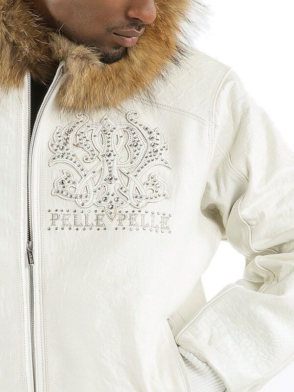 Pelle Pelle Forever Fearless White Jacket - Image 4