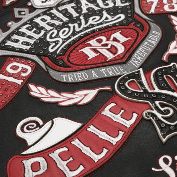 Pelle Pelle Red Soda Club Heritage Jacket |Pelle Pelle Store - Image 5