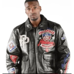 PELLE PELLE BRUISER BLACK JACKET SUPERB
