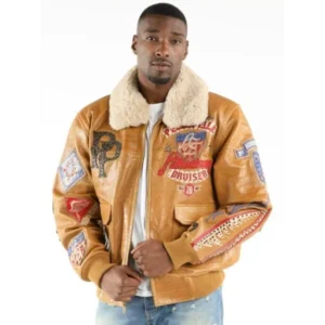 Pelle Pelle American Bruiser Leather Jacket | Mustard Jacket