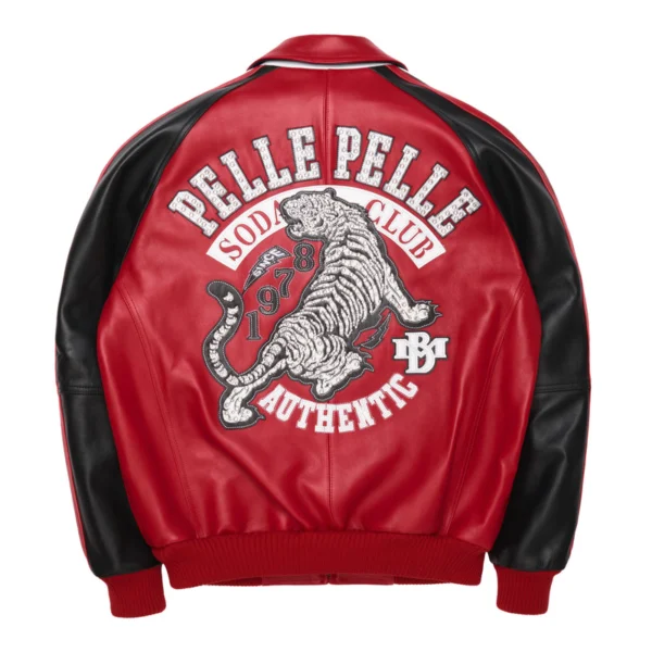 Pelle Pelle Soda Club 1978 Tiger Jacket | Pelle Pelle Store - Image 3
