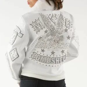 Pelle Pelle American Bruiser White Bombshell Jacket