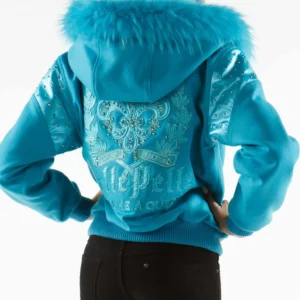 Pelle Pelle Blue Live Like a Queen Jacket