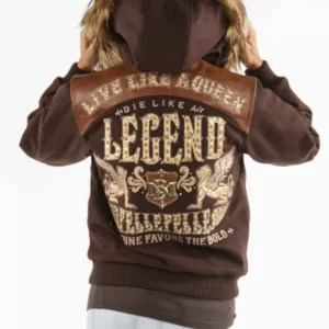 Brown Pelle Pelle Live Like a Queen Jacket
