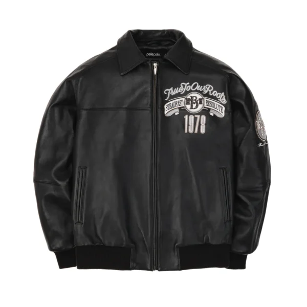 PELLE PELLE WHITE TRUE TO OUR ROOTS LEATHER JACKET - Image 6