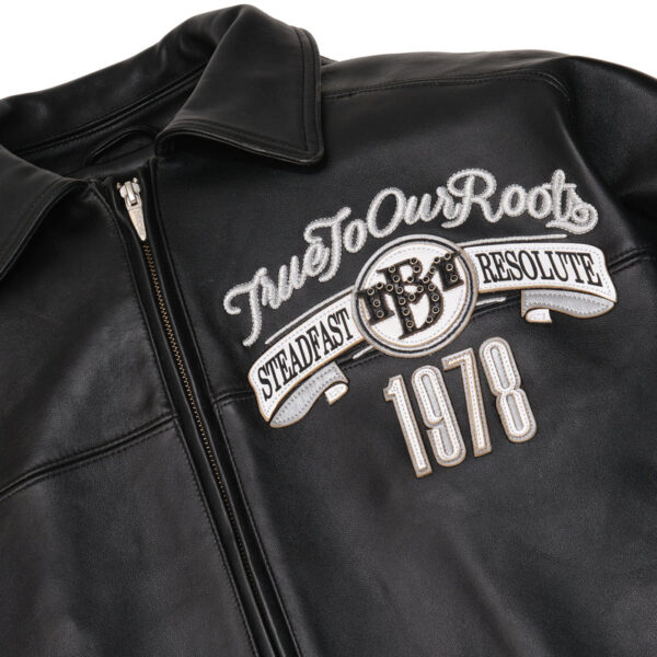 PELLE PELLE WHITE TRUE TO OUR ROOTS LEATHER JACKET - Image 4