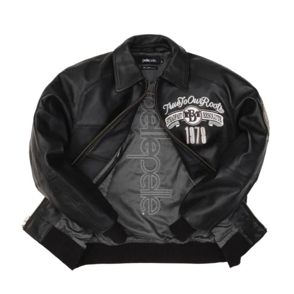 PELLE PELLE WHITE TRUE TO OUR ROOTS LEATHER JACKET - Image 2