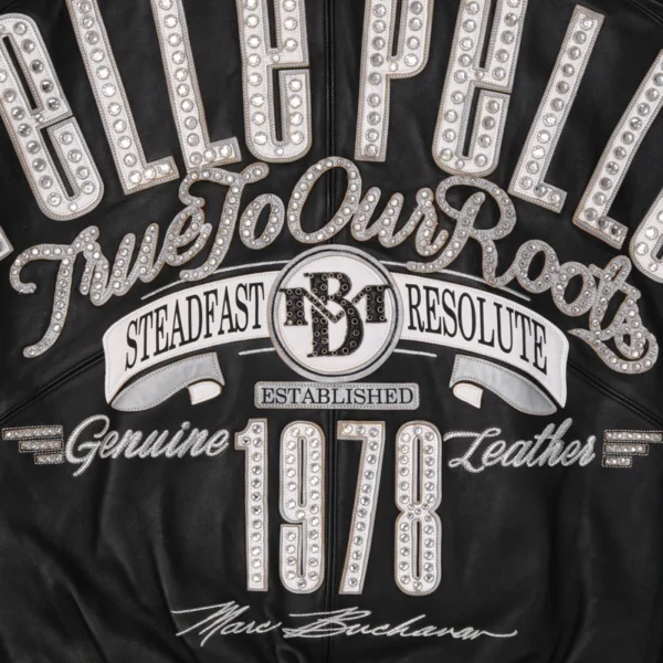 PELLE PELLE WHITE TRUE TO OUR ROOTS LEATHER JACKET - Image 5