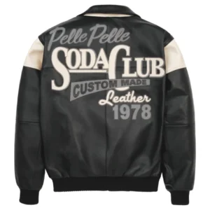 Pelle Pelle Soda Club Plush Black Jacket | pelle Pelle Store