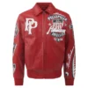 Pelle Pelle Red American Bruiser Leather Jacket