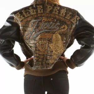 Pelle Pelle Brown Studded Jacket