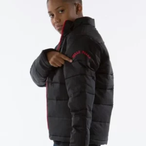 Exclusive Pelle Pelle Kids Black Polyester Jacket