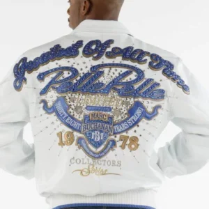 Pelle Pelle Mens Greatest White Jacket