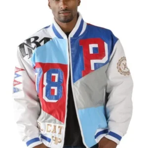 Pelle Pelle Cool Cat Leather Varsity Jacket | MB Jacket