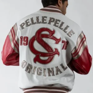 Pelle Pelle Red White Men Original Jacket | 1978 Jacket