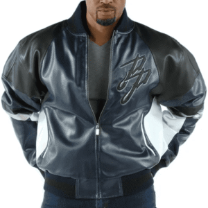 Pelle Pelle 1978 Navy Blue Leather Jacket | Men Jacket