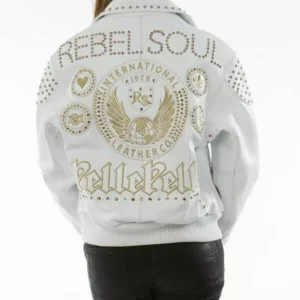 Pelle Pelle Rebel White Leather Jacket