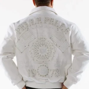 Bold Pelle Pelle USA White Jacket
