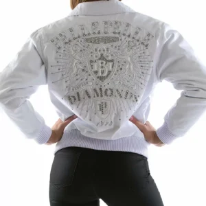 Bold Pelle Pelle White Diamonds Queen Jacket
