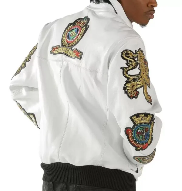 Pelle Pelle 1978 White Leather Jacket | Pelle Pelle Store