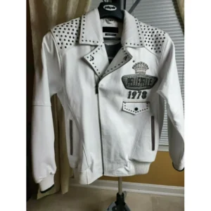 Pelle Pelle Lethal White Stud Leather Jacket | Men & Women