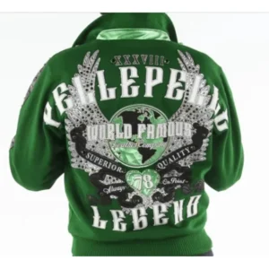 Pelle Pelle Green World Famous Legend Jacket