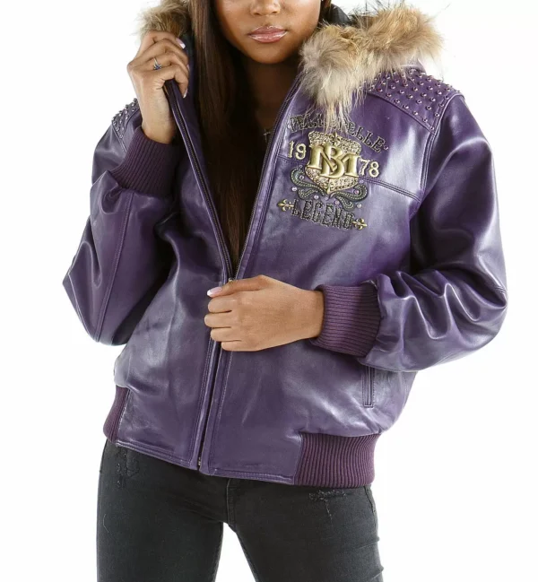 Pelle Pelle Purple MB Bold Legend Jacket - Image 2