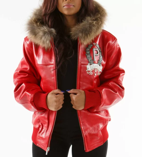 Red Pelle Pelle Live Like A Queen Jacket - Image 2
