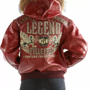 Pelle Pelle Red Die Like a Legend Jacket