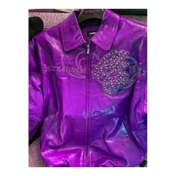 Pelle Pelle Pink Anniversary Leather Jacket - Image 2