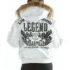 Pelle Pelle White Like a Queen Jacket