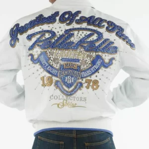 White Pelle Pelle MB Leather Jacket